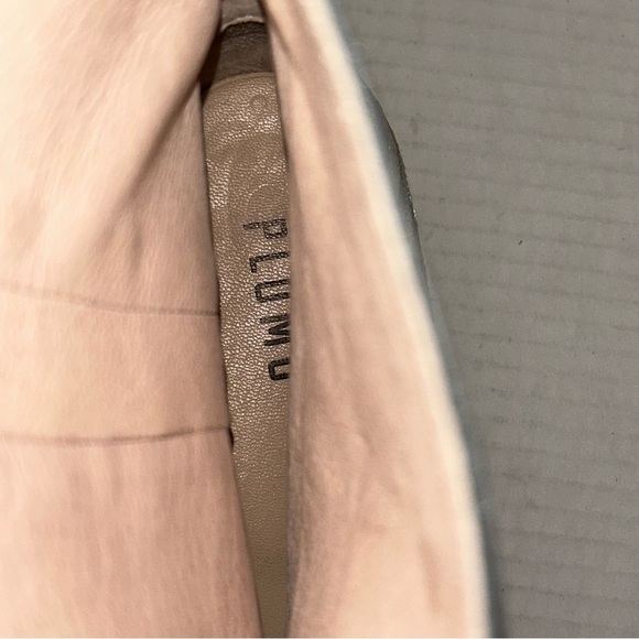 PLOMO Embroidered Leather Ankle Boots Made In Spain Grey Zipper Size 36 US 5.5-6 - Picture 6 of 12